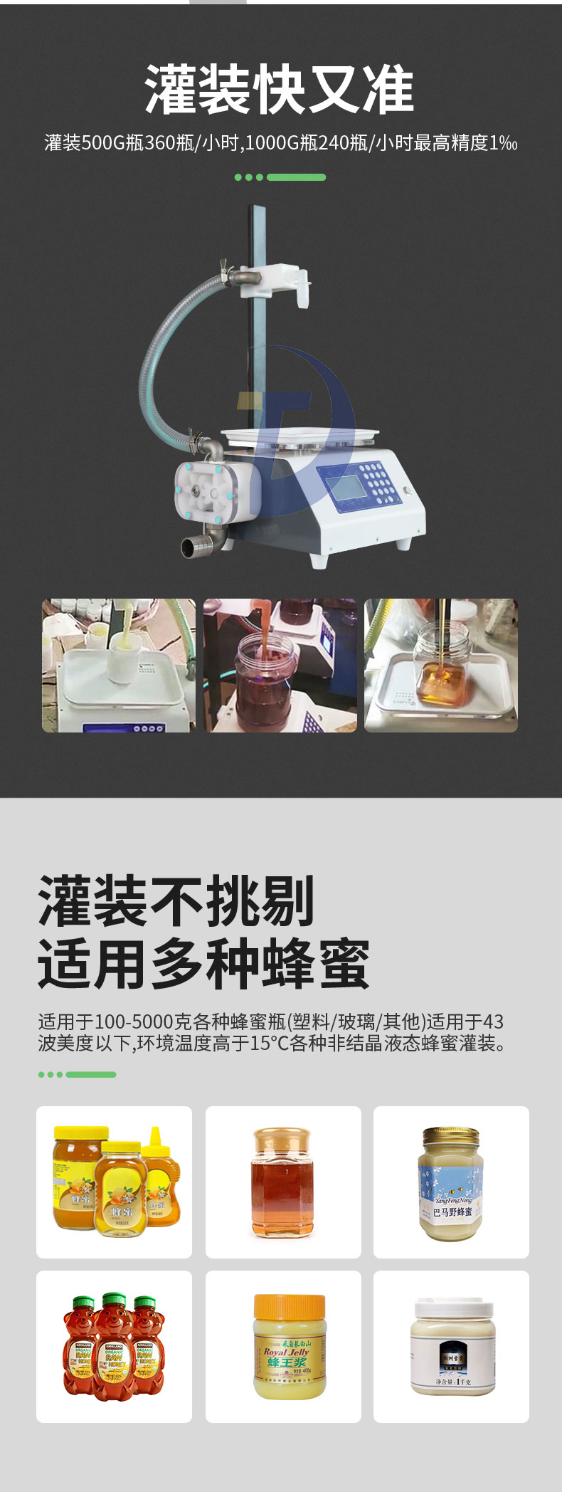 蜂蜜灌裝機(jī)五花八門(mén)該如何選擇？